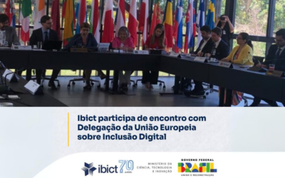 Ibict participa de encontro com Delegação da União Europeia sobre Inclusão Digital